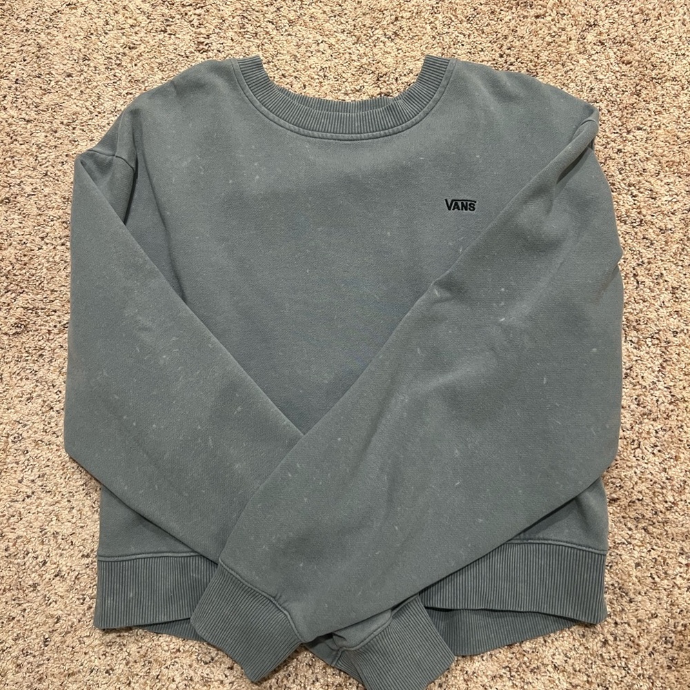Vans Charcoal/Washed Blue Crewneck Sweatshirt